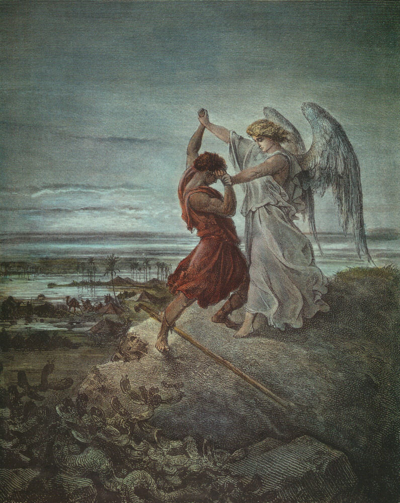 Jacob wrestling angel