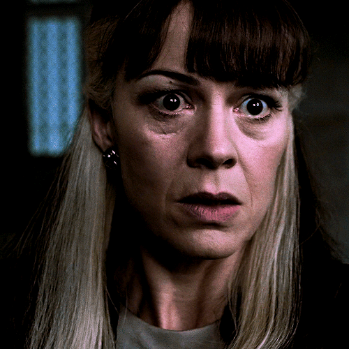 anakin-skywalker: If you attack my son again, I shall ensure that it is the last thing you ever do. Helen McCrory as Narcissa Malfoy in the Harry Potter series (2001 - 2011)   