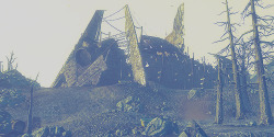 mgsvgz:  video game scenery: capital wasteland 