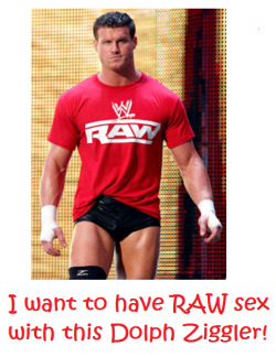 wwewrestlingsexconfessions:  I want to have RAW sex with this Dolph Ziggler