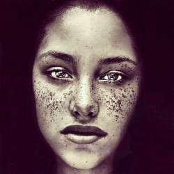 #freckles #ebony #beautiful #artsy