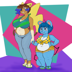 norithics: oogzie: @derbiepie ‘s Momoka out on date with Pipra.On Point.and an extra holler @norithics for color suggests and cute couple enthusiasm~ They are the CUTESTI love them 