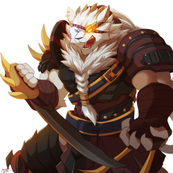 furred-record:  Rengar by Rabbity 