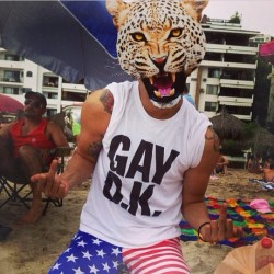 alesh18:  #gay #gaysex #gayguapos #gaygym #nice #tiger #lion #liongay #beach