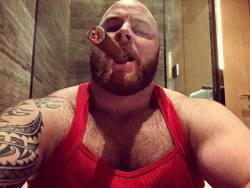 hotcigarmenblog:    “HOT CIGAR BEAR OF THE DAY!” Follow Click Here: FOLLOW or Go Here to Find Cigar Men Near You: CIGAR MEN  