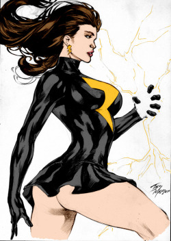 themagnify:Miss Marvel By Iago Maia By Ed Benes Studio by Kenkira 