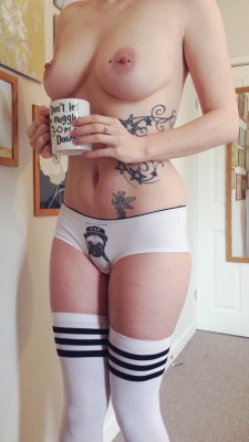 lost-lil-kitty:  This was my attempt at getting dressed to go make myself tea.