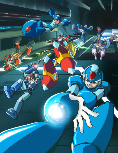 Party for three rockman