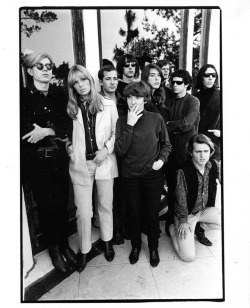 The Velvet Underground, Nico &amp; Andy Warhol by Gerard Malanga, Hollywood, 1966