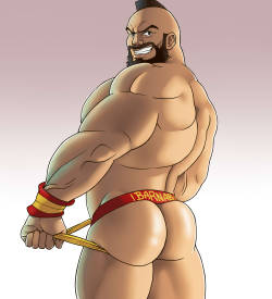 barnabi-art:  this is Zangief and he is PERFECTjust look at that wrestlng man   ヽ(ﾟｰﾟ*ヽ)ヽ(*ﾟｰﾟ*)ﾉ(ﾉ*ﾟｰﾟ)ﾉ  