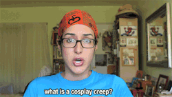 captorvatingmituna:  ilikecomicstoo:  sigh.  This needs more notes ._.    now i dont know about cosplay creeps. but i do know this girl is cute as shit. jesus christ. but yeah, no creepy freaks are everywhere. hassling a girl at conventions or in the