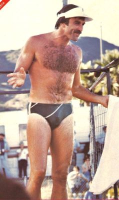 geofferson1960:  classic: “Battle of the Network Stars”feat. in Speedos:“Magnum’s” Tom Selleck