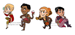 thedutchesse: Dragon Age inquisition stickers I made for London Comic Con this weekend! Find me at table CV205! If you want one of these stickers, keep an eye on my Etsy! As soon as the con is over I’ll be posting my leftover stock there. DA2 stickers!