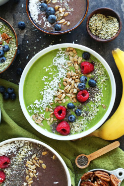 do-not-touch-my-food:  Super Green Smoothie Bowl