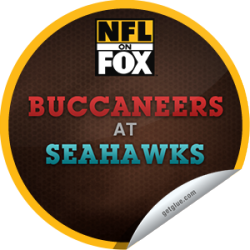      I just unlocked the NFL on Fox 2013: Tampa Bay Buccaneers @ Seattle Seahawks sticker on GetGlue                      1143 others have also unlocked the NFL on Fox 2013: Tampa Bay Buccaneers @ Seattle Seahawks sticker on GetGlue.com              