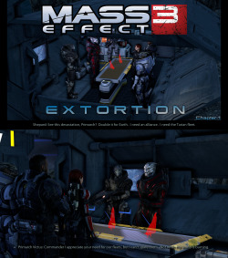 Mass Effect 3: Extortion Chapter 1: Menae1920 x 1080 renders: http://www.mediafire.com/download/zhqzpkxada9rzze/Extortion Chapter 1.rar