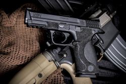 coffeeandspentbrass:  refactortactical:  RE Factor Tactical  I need an M&amp;P45 with a Foliage green frame to match my AR.