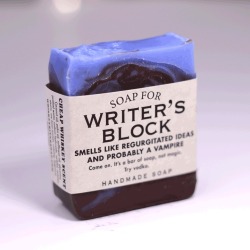 amandaonwriting:  Soap for Writer’s Block