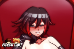 jadenkaiba:   “ My desires are different~! &lt;3”Commission for Jay-TriqzThe Five Shades of Ruby Rose    FULL VERSION AT THE USUAL PLACE ENJOY :) ——————————————————————————————————-