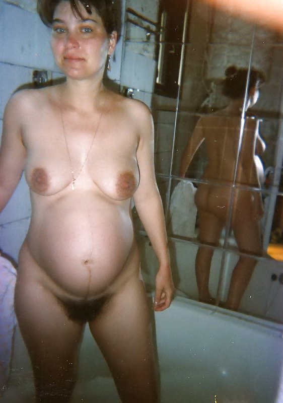 Nude indian pregnant wife