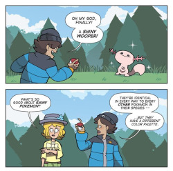 keyboard-diddles:  teysa-orzhov-rules-lawyer:  canoftoast:  dorkly:  The One Trainer Who Has a Reason For Catching Shiny Pokemon  This went in a direction unexpected, but I am totally ok wth.  IM CRYING THIS IS THE SPECIALEST THING IVE EVER SEEN!!!  