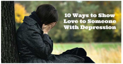 defacedfromhumanity:forgottenawesome:Do You Love Someone With Depression?If you have a partner or are close to someone who struggles with depression, you may not always know how to show them you love them. One day they may seem fine, and the next they