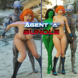 Agent &ldquo;A&rdquo; - Bundle This bundle includes these titles: Agent &ldquo;A&rdquo; The First Contact Agent &ldquo;A&rdquo; Space Lust http://renderoti.ca/Agent-A-Bundle