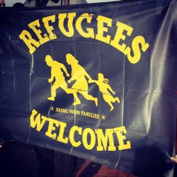fraumaja:  Refugees Welcome!  #Dortmund #w2do #refugeeswelcome #nonazisdo #antifa