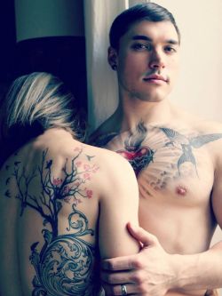 dating4tattoolovers:  Tattoo Dating 100% Free to join 