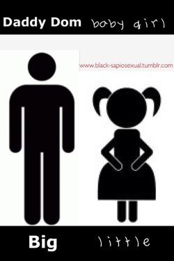 kinkygeekgirl:  black-sapiosexual:  Daddy Dom and little? Simple. A Dom and sub relationship based on loving guidance, gentle instruction, and firm correction with a dash of age-play.   Love this