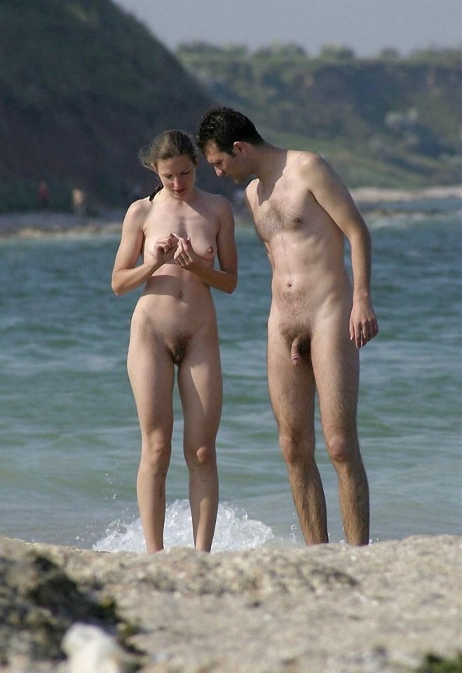 Tiny girl ass nude beach