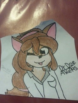 alfa995:Here another Dr.Doe Drawing It’s aDOErable! Thank you!!&lt;3 Cute~