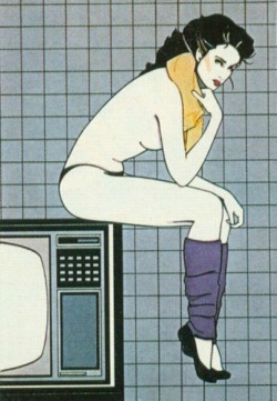Patrick Nagel - Playboy (1982)