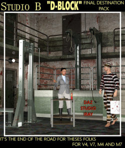 Legacy  Davo&rsquo;s D-Block Detention cell unit package is more exciting in Daz with  its cool set of torture, interrogation and execution figures and props.  The Legacy D-Block &ldquo;Torture and Execution&rdquo; package is packed with some  cool tools