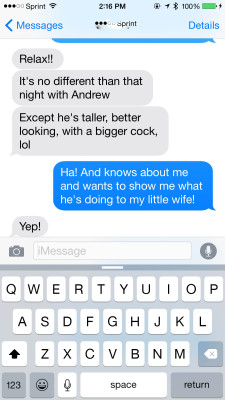 allthingshotwife:  Text between my wife and I about her upcoming date 