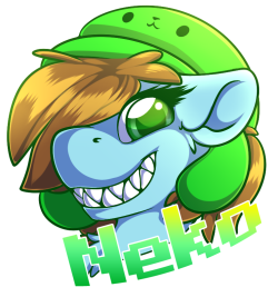 Badge that was half gift half style practice for the awesome @neko-snicker