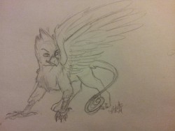 Griffon OC request  (Incoming sketch flood, sorry guys.)
