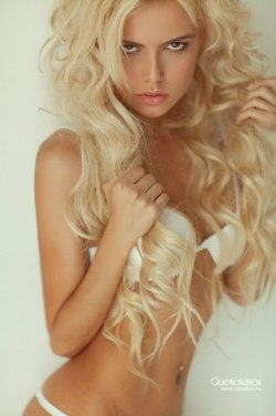 something-eyecatching:  Blonde ambition Model: Elis Len  Photographer: Dmitry Boykov