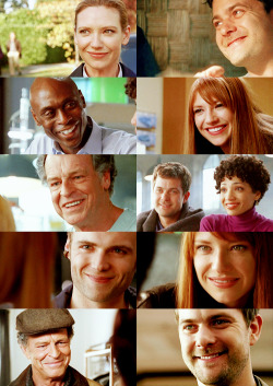 glossywhit:  fringe + smiles  I like how of two pictures where Broyles is smiling, one is while he&rsquo;s tripping balls
