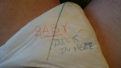 dad34549:  Reminder of why I wear diapers