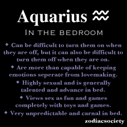 zodiacsociety:  Aquarius in the bedroom.  Aw benjamin