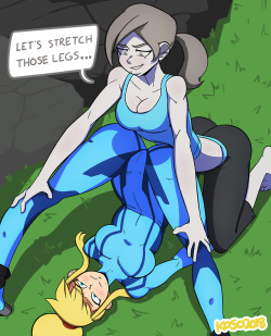 artmankoso: We’re stretching with Samus  got some decent perspective practice out of this so I ain’t gonna fuss too much 