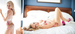 happilyeverafterblog:  Oh la la! This hot as can be boudoir shoot was captured by Brenda Murphy Photography. 