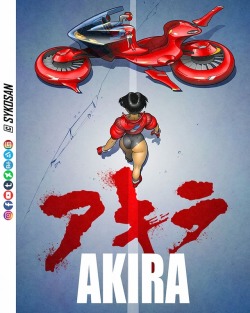 sykosan: Finally completed my Akira tribute :) The manga was the first one I ever purchased entirely. The music I used to listen to at the time brings me back to Neo Tokyo, every time. When I was a kid, the movie blew my mind so much, it was one of those