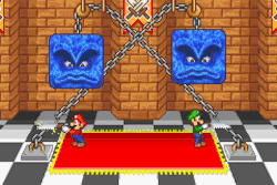 heidiblairmontag:  botanicsage:  suppermariobroth:  “Chain Saw” minigame from Mario Party Advance.  This is no longer a fucking game…  Saw 8 : Mario and Luigi 