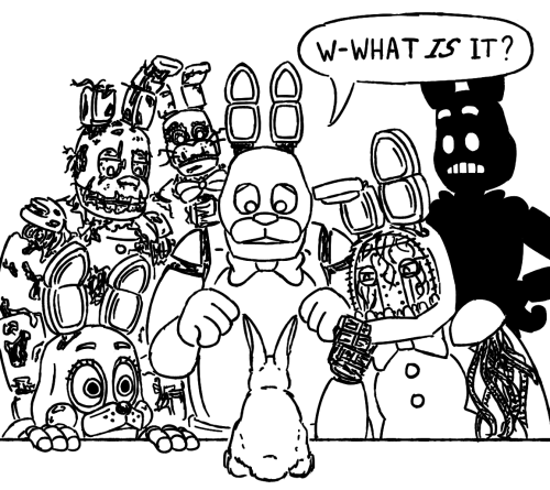fnaf cute animatronics coloring pages - photo #6