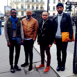 blackfashion:  Caribbean Boys in Paris wearing : Lancel, Pointer, Zara, TopMan, Kenzo, Longchamp, Asos …  Photographed by http://streetisbeautiful.tumblr.com 