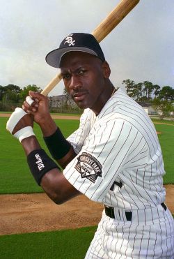 20 YEARS AGO TODAY |2/7/94| Michael Jordan signed a minor league contract with the Chicago White Sox.