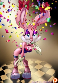 Patreon Poll Pick for April 2018,  Babs bunny is all grown up, and headed out to dance. Alternate version 1Patreon       Ko-Fi       Tumblr       Inkbunny      Furaffinity