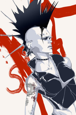 xombiedirge:  Girl With the Dragon Tattoo by Eric Nguyen / Blog 